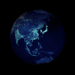 Андроид Earth At Night 3D LiveWallpaper